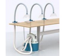Nederman - EK1500 Carbon UK 240V includes 3 x FX32, Max airflow 38 m3/h per arm
